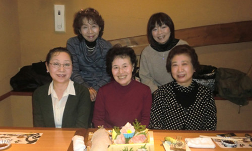 きじま大船店 送別会のお席で