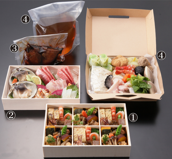 お届け 極三昧 のご案内 海鮮 会席料理のきじま